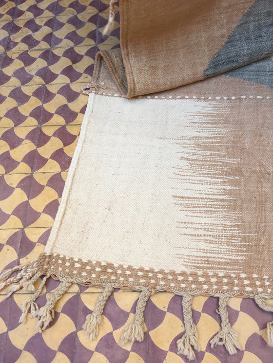 Image 1 of Kelim Boujaad Berber Tapijt 250 X 156 Cm