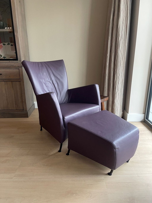 Twee Montis Windy Fauteuils Inclusief Hocker