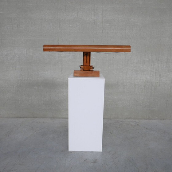 Image 1 of Vintage eiken lamp, België 1940