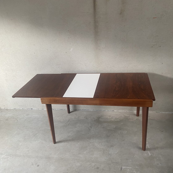 Image 1 of Vintage uitschuifbare Palissander Eetkamertafel 