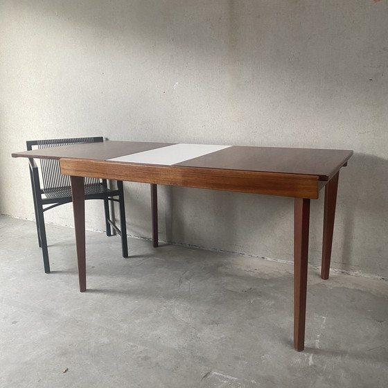 Image 1 of Vintage uitschuifbare Palissander Eetkamertafel 