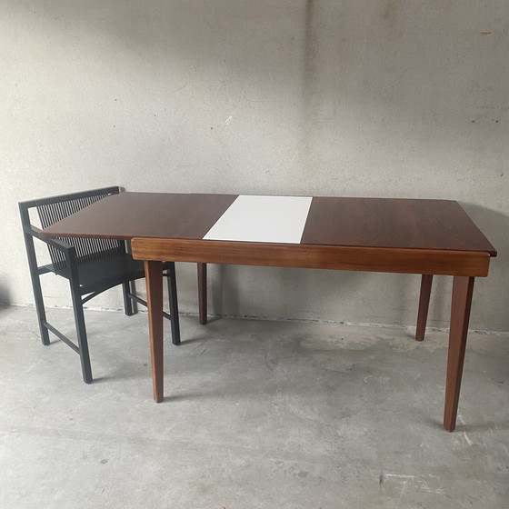 Image 1 of Vintage uitschuifbare Palissander Eetkamertafel 