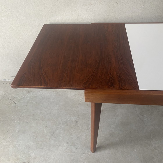 Image 1 of Vintage uitschuifbare Palissander Eetkamertafel 