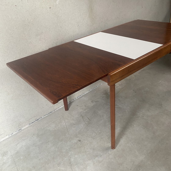 Image 1 of Vintage uitschuifbare Palissander Eetkamertafel 