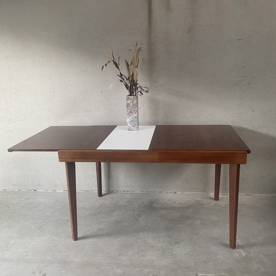 Image 1 of Vintage uitschuifbare Palissander Eetkamertafel 