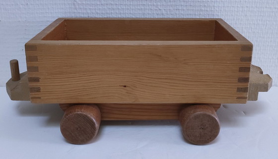 Image 1 of Wog Oostenrijk Vintage Houten Trein