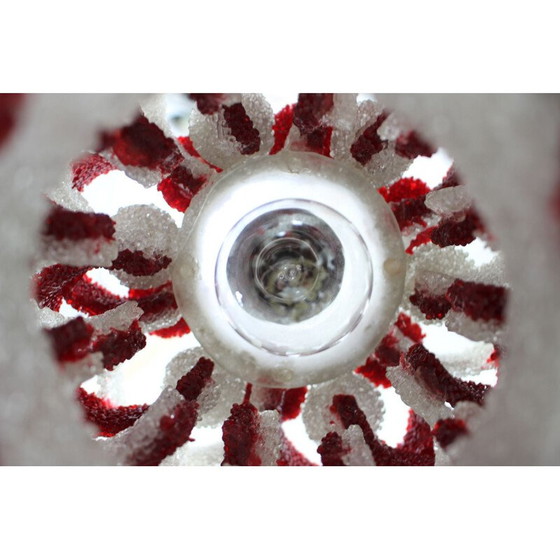 Image 1 of Vintage hanglamp van hard plastic, Tsjecho-Slowakije 1960