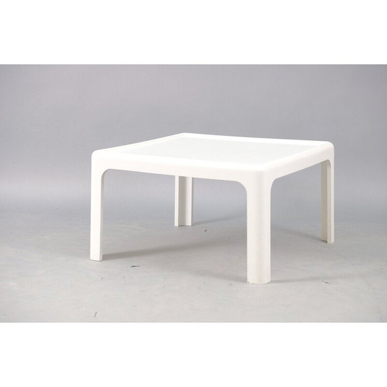 Image 1 of Vintage baydur bijzettafel uit Horn collectie, Duitsland 1970