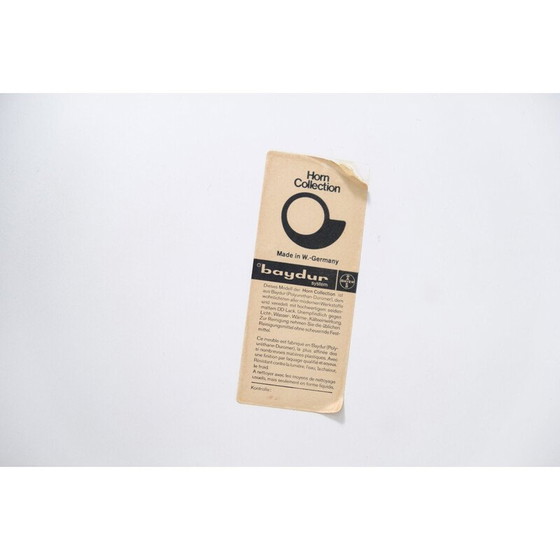 Image 1 of Vintage baydur bijzettafel uit Horn collectie, Duitsland 1970