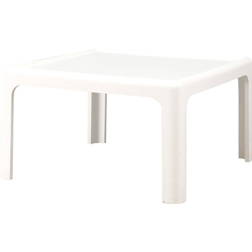 Vintage baydur bijzettafel uit Horn collectie, Duitsland 1970