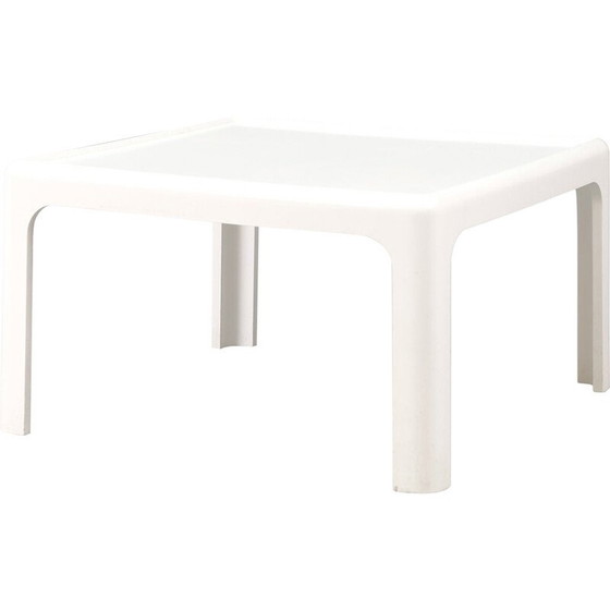 Image 1 of Vintage baydur bijzettafel uit Horn collectie, Duitsland 1970