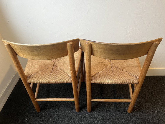 Image 1 of 2 X Børge Mogensen Eetkamerstoelen