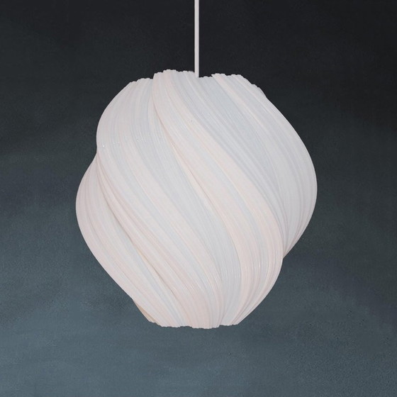 Image 1 of Swiss Design Koch #2 Klok Hanglamp Wit