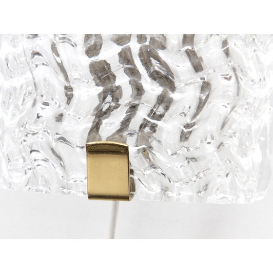 Image 1 of Paar vintage scandinavische kristallen wandlampen