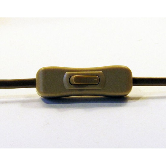 Image 1 of Paar vintage gouden tafellampen "Orient" van Jo Hammerborg voor Fog en Morup, 1975