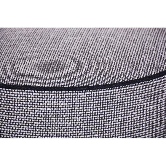 Image 1 of Vintage voetsteun van stof en chroom door Robert Slezak, jaren 1930