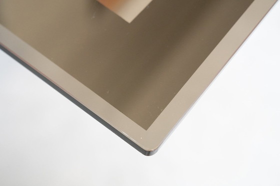 Image 1 of Tavolo Da Pranzo Vintage Attribuito A Jean Claude Mahey Per Roche Bobois - Anni '80