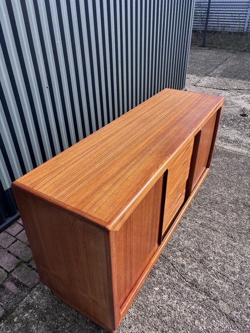 Vintage Teak Deens Dressoir 