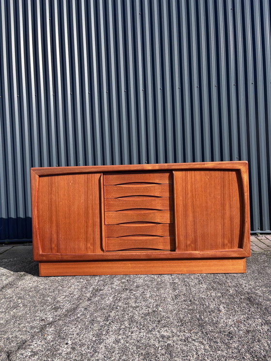 Image 1 of Vintage Teak Deens Dressoir 