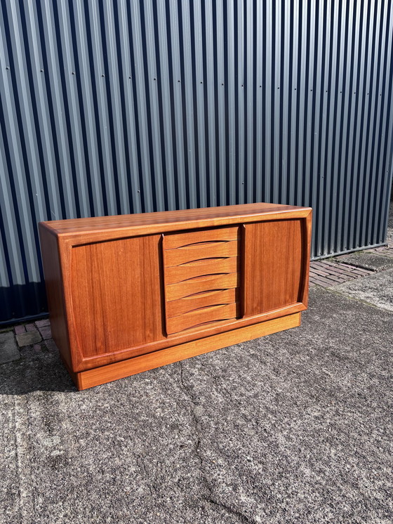 Image 1 of Vintage Teak Deens Dressoir 