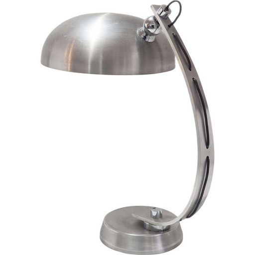 Vintage aluminium lamp