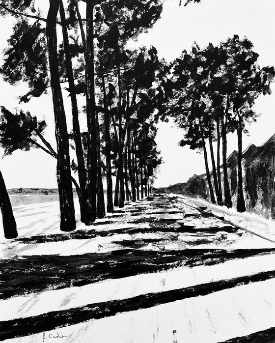 Image 1 of Frédéric Cadiou - Avenue du Cap Coz 2 / intens zwart