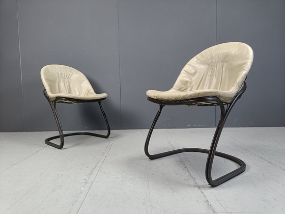 Image 1 of Gastone Rinaldi 'Pascale' eetkamerstoelen, 1970S - set van 5