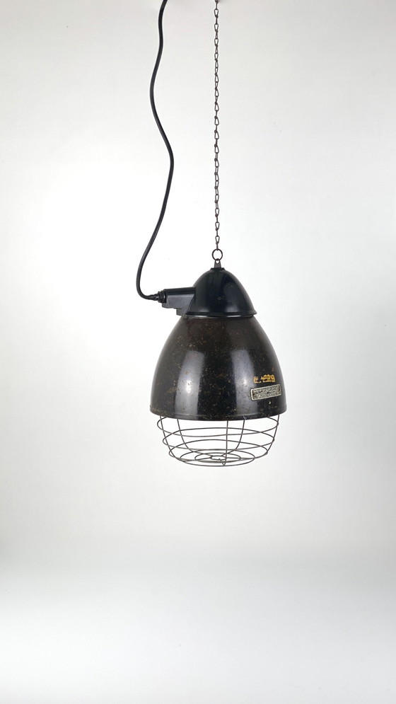 Image 1 of Vintage bakelieten hanglamp - Lbl, Kandem