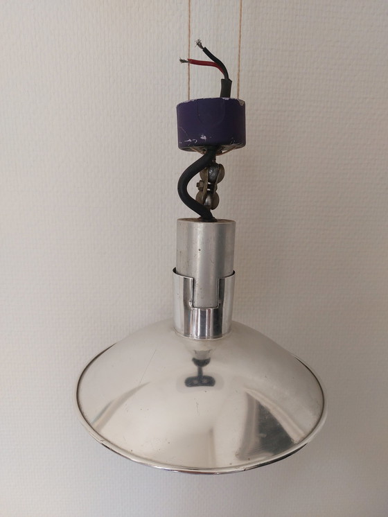 Image 1 of Mid-Century Chrome Ceiling Light/ Wall Light