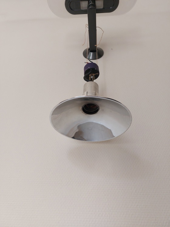 Image 1 of Mid-Century Chrome Ceiling Light/ Wall Light