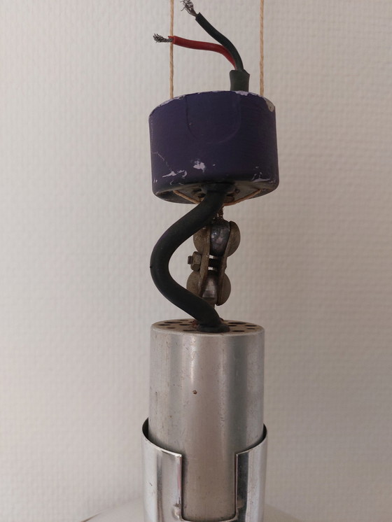 Image 1 of Mid-Century Chrome Ceiling Light/ Wall Light