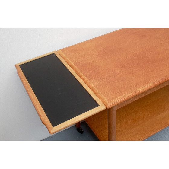 Image 1 of Vintage eikenhouten trolley voor Dyrlund, Denemarken 1960