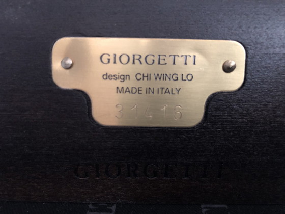 Image 1 of 2x Giorgetti by Chi Wing Lo voor Georgetti stoel