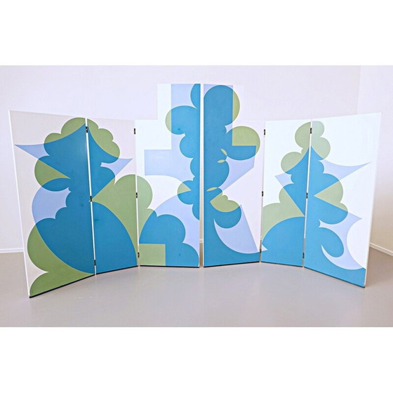 Image 1 of Vintage kamerscherm model 'Balla' van Giacomo Balla voor Simon Gavina, 1970