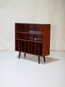 Lp Kast Platenkast Palissander Deens Vintage