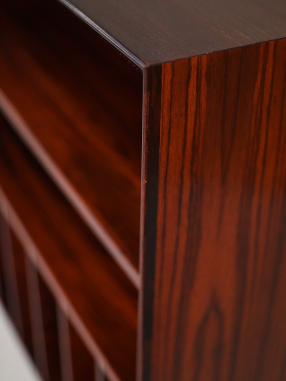 Image 1 of Lp Kast Platenkast Palissander Deens Vintage