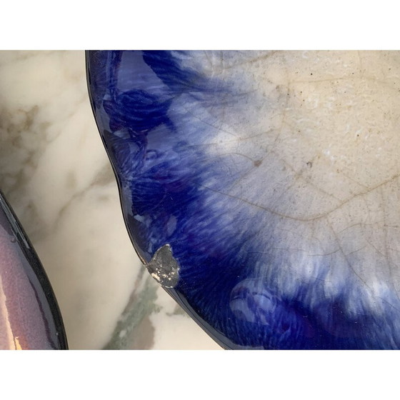 Image 1 of Set vintage keramische borden van Pol Chambost