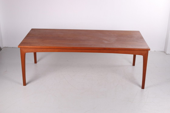 Image 1 of Niels Bach Deense design salontafel van Niels Bach Massief Teakhout 1960