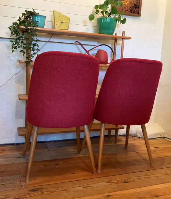 Image 1 of 2x vintage cocktailstoeltjes