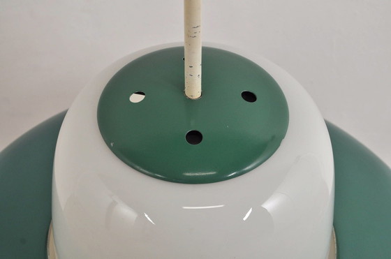Image 1 of Vintage Opaline Hanglamp Jaren 50