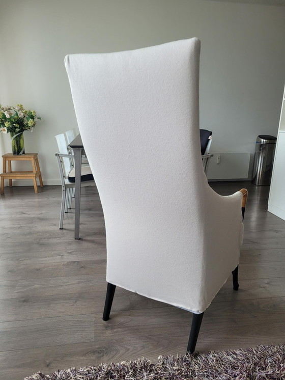 Image 1 of Giorgetti Progetti Fauteuil Met Hocker