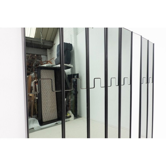 Image 1 of Vintage wandspiegel en kapstok "Gronda" van Luciano Bertoncini, jaren 1970