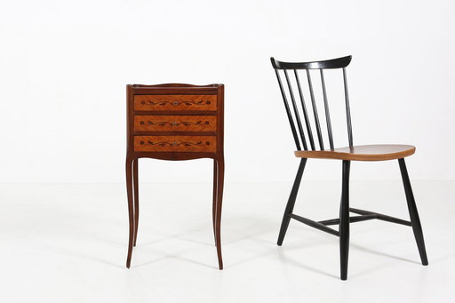 Vintage Frans nachtkastje Napoleon Iii stijl, 1950S