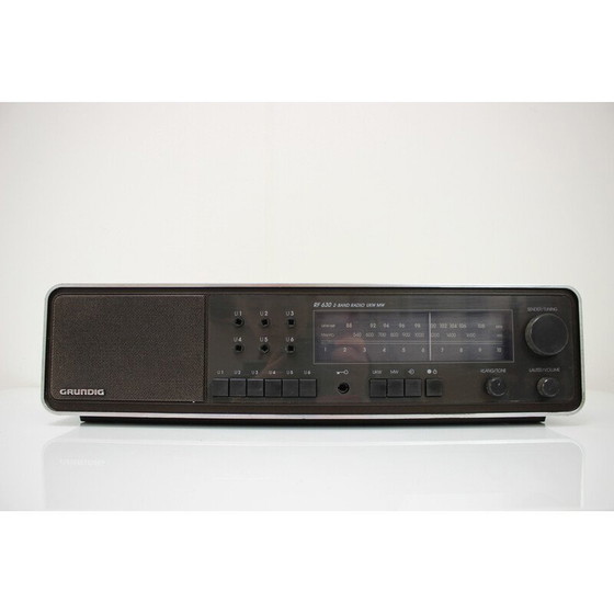 Image 1 of Vintage Grundig Rf 630 radio, Duitsland 1990