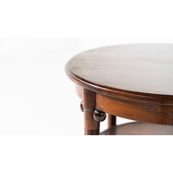 Image 1 of Vintage bijzettafel van Gustav Siegel