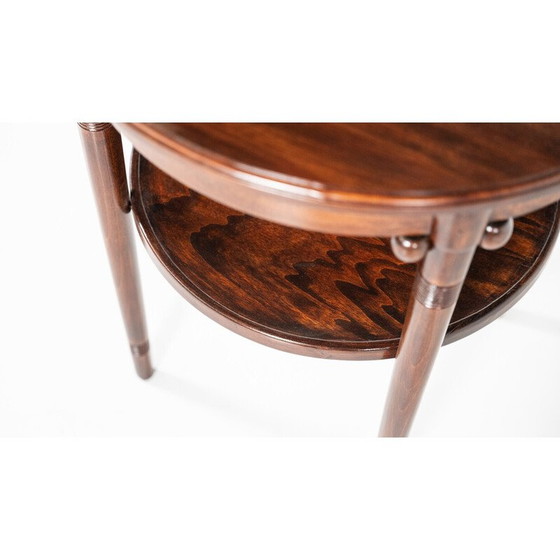 Image 1 of Vintage bijzettafel van Gustav Siegel