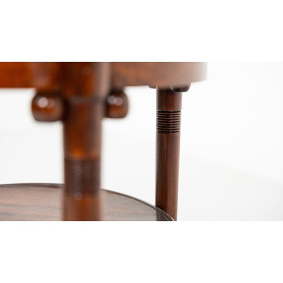 Image 1 of Vintage bijzettafel van Gustav Siegel