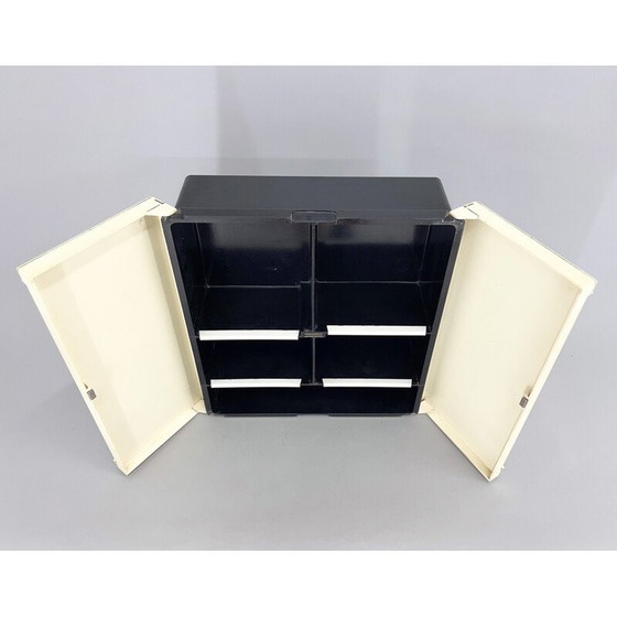 Image 1 of Vintage plastic wandkast met spiegel voor badkamer, 1960