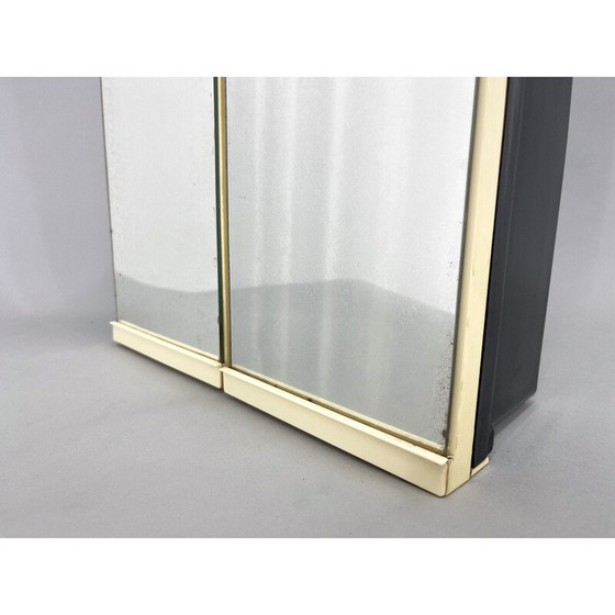 Image 1 of Vintage plastic wandkast met spiegel voor badkamer, 1960