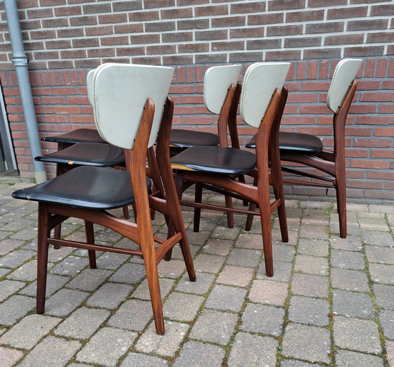 Image 1 of 6x van Teeffelen stoelen Hamar